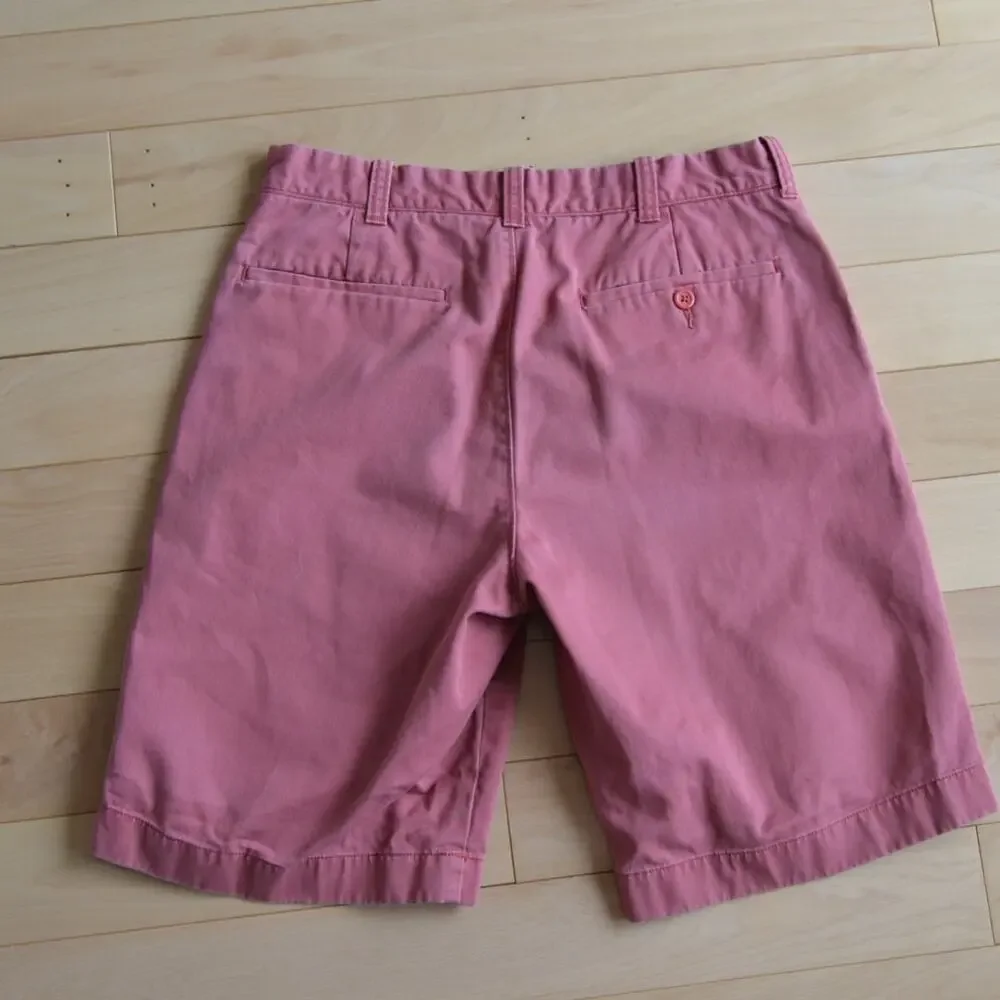 J Crew Khaki Chino Shorts Salmon Size 31